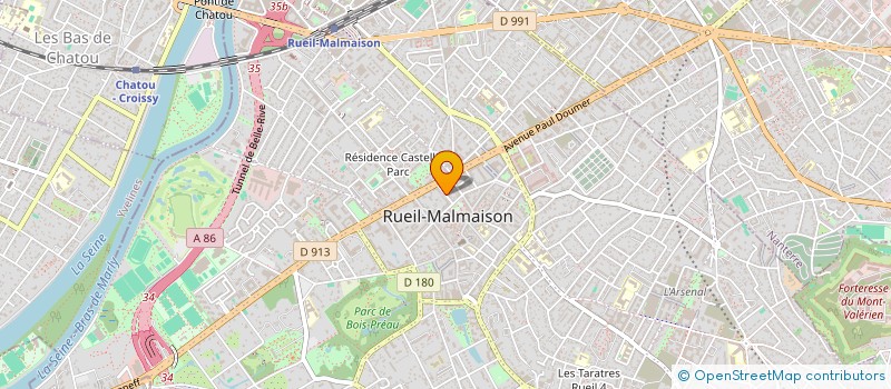 localisation de l'entreprise MONSIEUR QUENTIN RIVIERE à RUEIL-MALMAISON