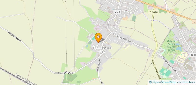 localisation de l'entreprise MONSIEUR QUENTIN RIVIERE  FONTAINE-AU-PIRE