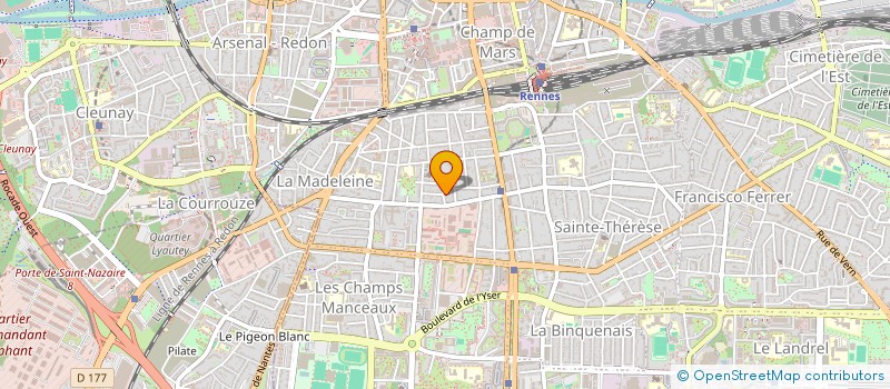 localisation de l'entreprise MONSIEUR QUENTIN ROBERT à RENNES