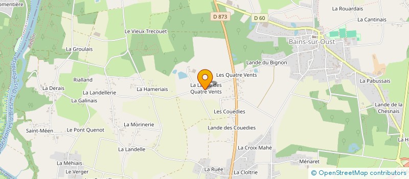 localisation de l'entreprise MONSIEUR QUENTIN ROCHER  BAINS-SUR-OUST