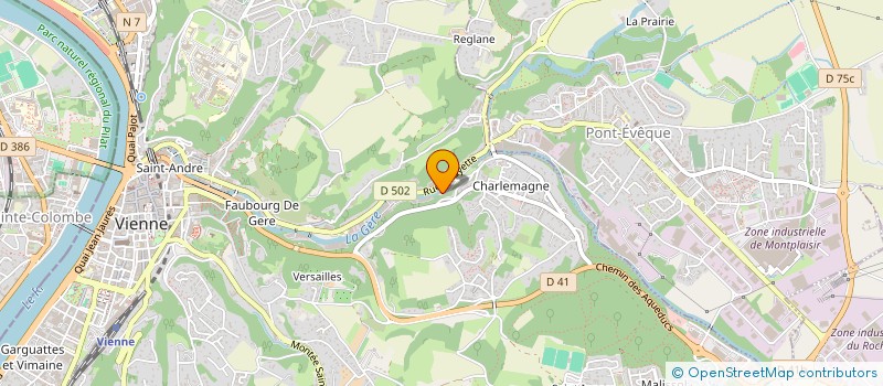 localisation de l'entreprise MONSIEUR QUENTIN RODRIGUES à VIENNE