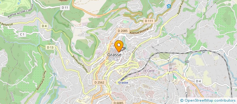 localisation de l'entreprise MONSIEUR QUENTIN RODRIGUEZ  GRASSE