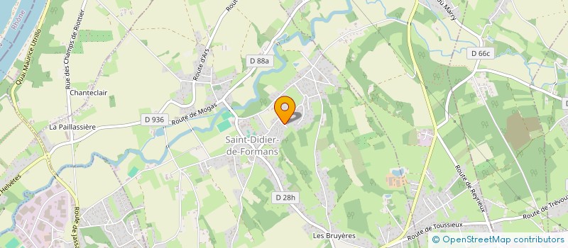 localisation de l'entreprise MONSIEUR QUENTIN ROLAND  SAINT-DIDIER-DE-FORMANS
