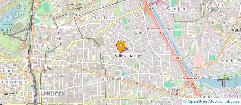 localisation de l'entreprise MONSIEUR QUENTIN ROSET  VILLEURBANNE