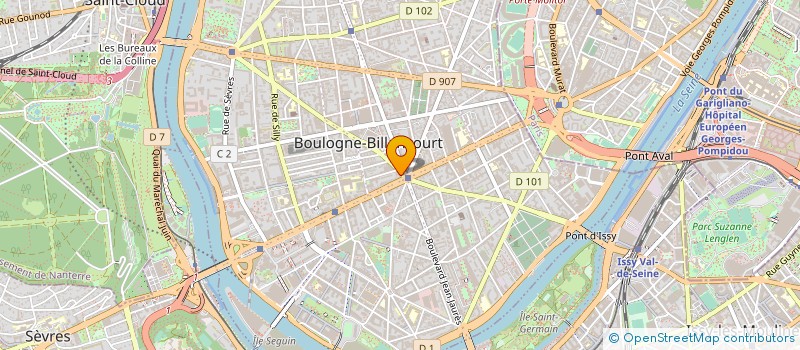 localisation de l'entreprise MONSIEUR QUENTIN ROUDEIX à BOULOGNE-BILLANCOURT