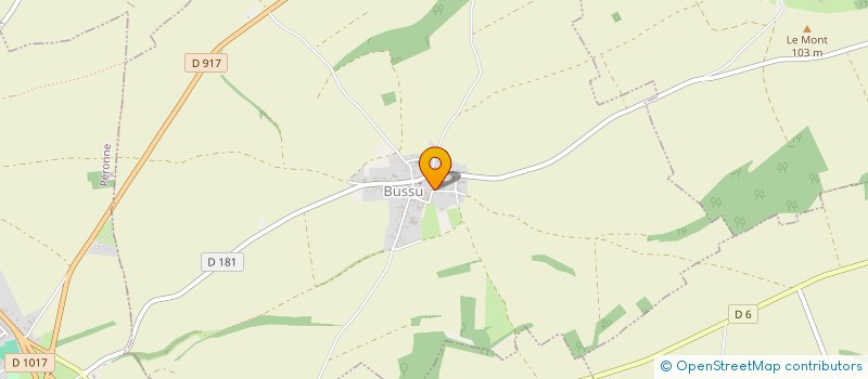 localisation de l'entreprise MONSIEUR QUENTIN ROUILLARD  BUSSU