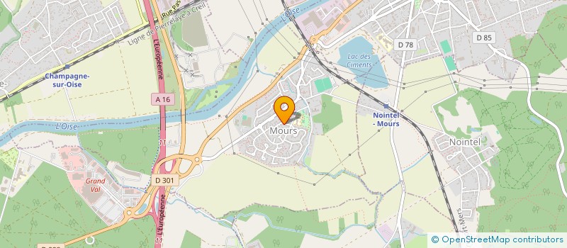 localisation de l'entreprise MONSIEUR QUENTIN ROUILLE  MOURS