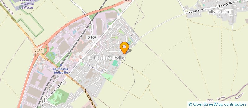 localisation de l'entreprise MONSIEUR QUENTIN ROUILLON  LE PLESSIS-BELLEVILLE