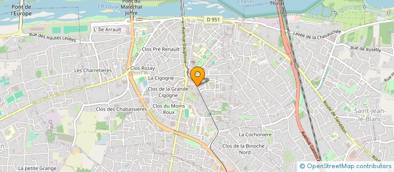 localisation de l'entreprise MONSIEUR QUENTIN ROUQUET à ORLEANS