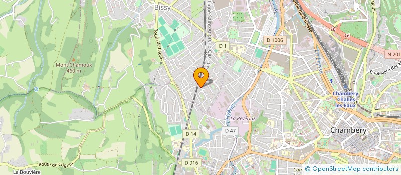 localisation de l'entreprise MONSIEUR QUENTIN ROUSSEAU  CHAMBERY