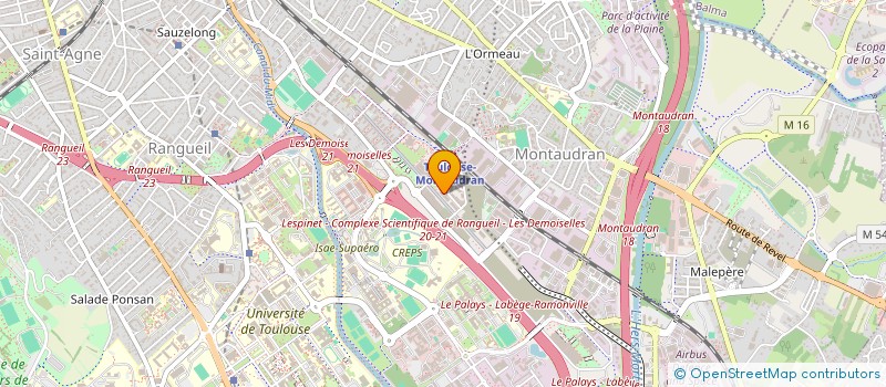 localisation de l'entreprise MONSIEUR QUENTIN ROUSSELLIER  TOULOUSE