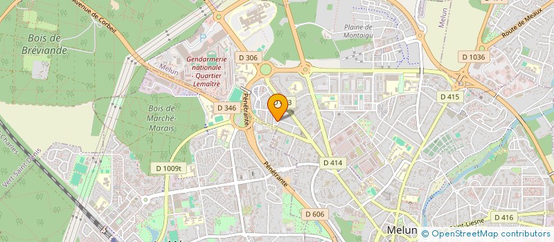localisation de l'entreprise MONSIEUR QUENTIN ROUSSET à MELUN