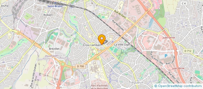 localisation de l'entreprise MONSIEUR QUENTIN ROUX à SAINT-BRIEUC