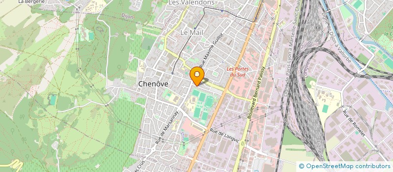 localisation de l'entreprise MONSIEUR QUENTIN ROY à CHENOVE