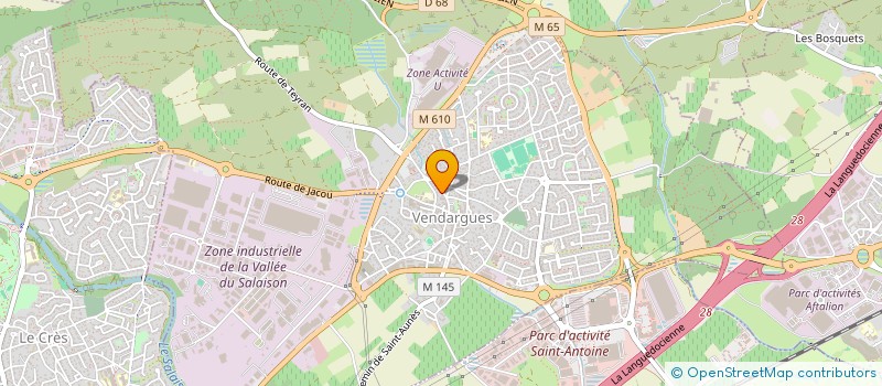 localisation de l'entreprise MONSIEUR QUENTIN RUBIO à VENDARGUES