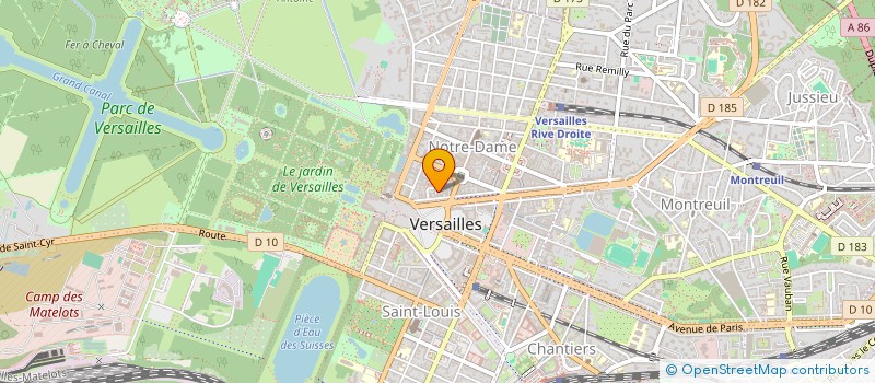 localisation de l'entreprise MONSIEUR QUENTIN RUFFIER D EPENOUX à VERSAILLES