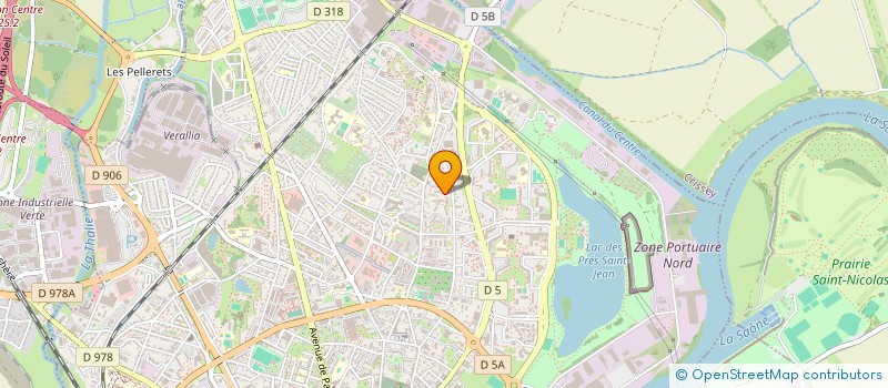 localisation de l'entreprise MONSIEUR QUENTIN RUVEN  CHALON-SUR-SAONE