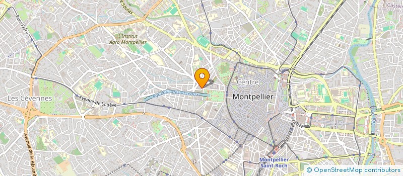 localisation de l'entreprise MONSIEUR QUENTIN RUVEN à MONTPELLIER