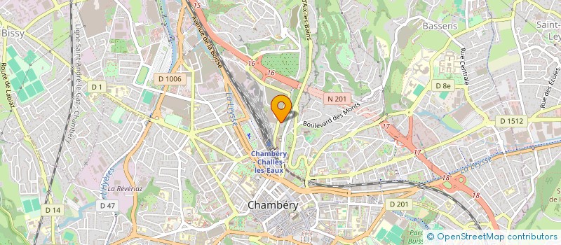 localisation de l'entreprise MONSIEUR QUENTIN SADLER  CHAMBERY