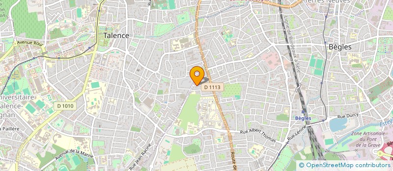 localisation de l'entreprise MONSIEUR QUENTIN SALINIER  VILLENAVE-D'ORNON