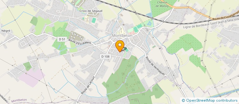 localisation de l'entreprise MONSIEUR QUENTIN SARRAT à LAFRANCAISE