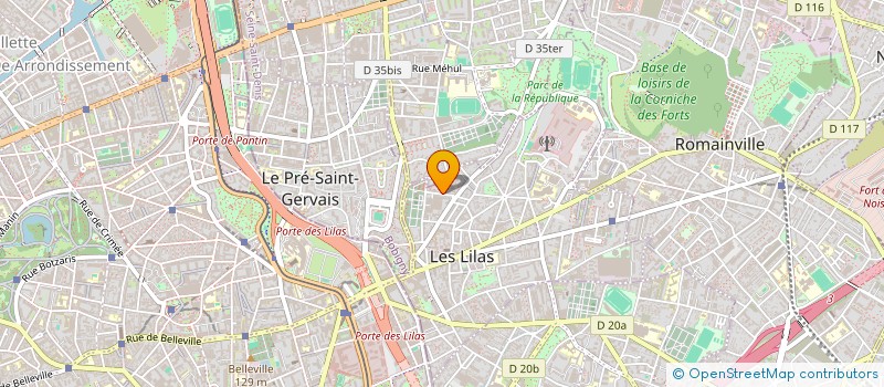 localisation de l'entreprise MONSIEUR QUENTIN SASSOLAS à LES LILAS