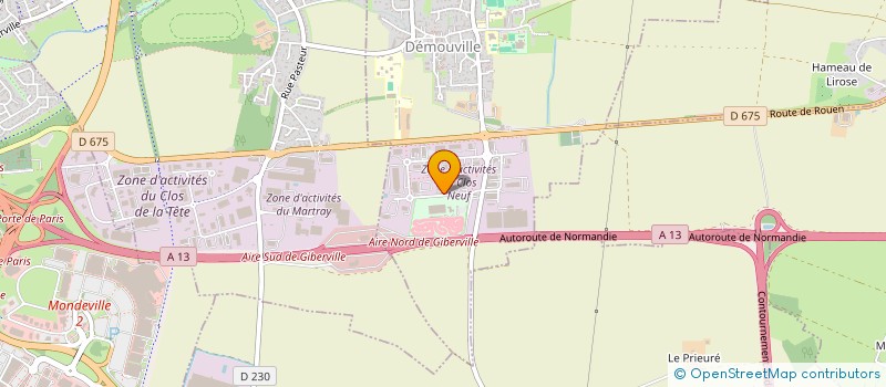 localisation de l'entreprise MONSIEUR QUENTIN SAURET  CAMBREMER