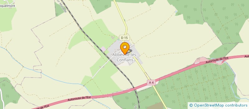 localisation de l'entreprise MONSIEUR QUENTIN SAVARD  ABBEVILLE-LES-CONFLANS