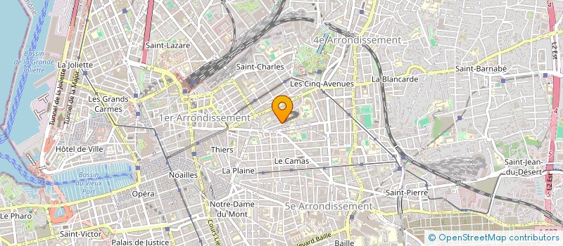 localisation de l'entreprise MONSIEUR QUENTIN SAVARIT à MARSEILLE