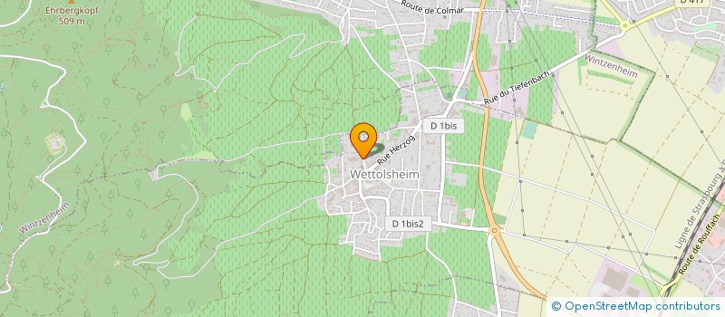 localisation de l'entreprise MONSIEUR QUENTIN SCHAFFHAUSER  WETTOLSHEIM