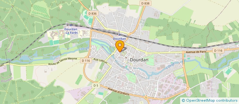 localisation de l'entreprise MONSIEUR QUENTIN SECONDA  DOURDAN