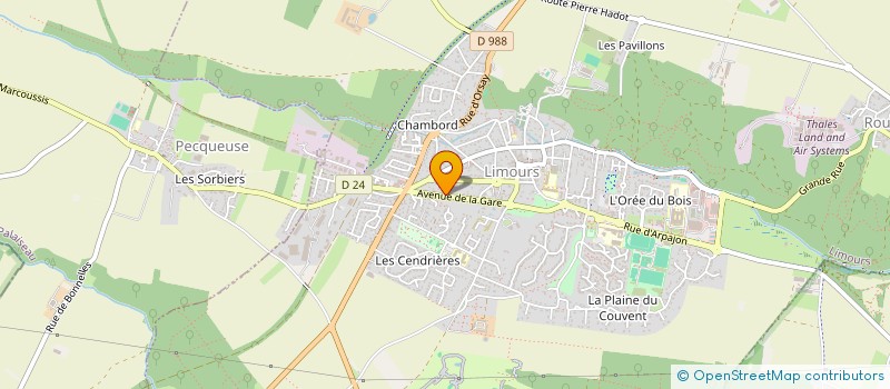 localisation de l'entreprise MONSIEUR QUENTIN SEIGNEUR à LIMOURS