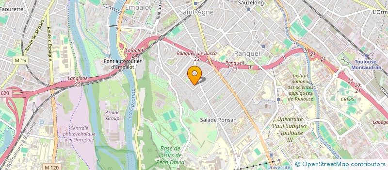 localisation de l'entreprise MONSIEUR QUENTIN SENGERS à TOULOUSE