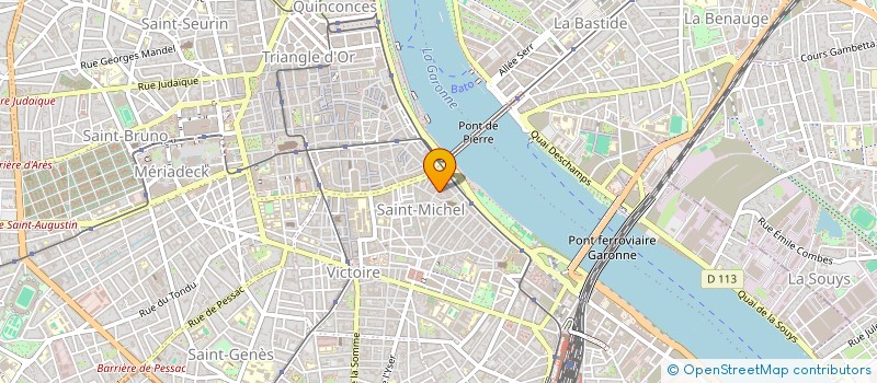 localisation de l'entreprise MONSIEUR QUENTIN SERRURIER  BORDEAUX