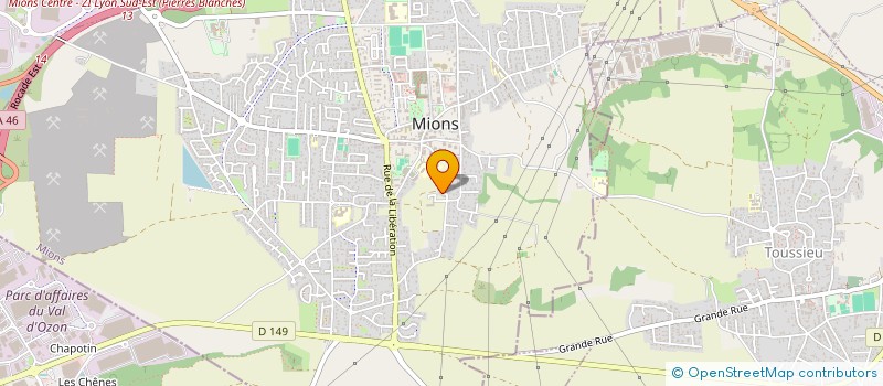 localisation de l'entreprise MONSIEUR QUENTIN SEUX  MIONS