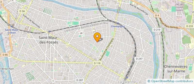 localisation de l'entreprise MONSIEUR QUENTIN SIX à SAINT-MAUR-DES-FOSSES