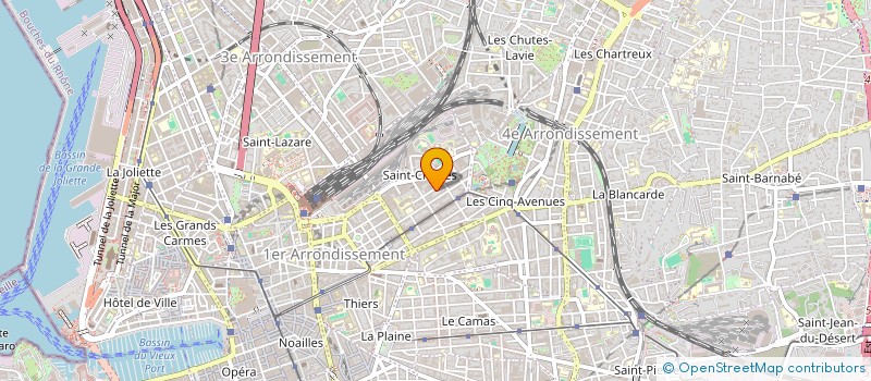 localisation de l'entreprise MONSIEUR QUENTIN SIXDENIERS à MARSEILLE