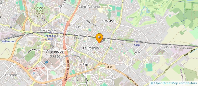 localisation de l'entreprise MONSIEUR QUENTIN SKROBALA  VILLENEUVE-D'ASCQ