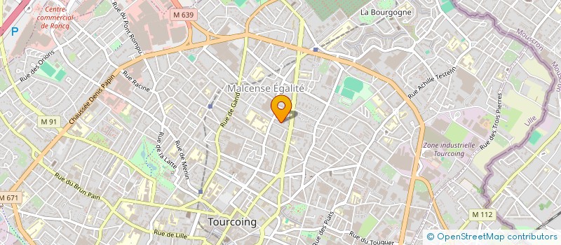 localisation de l'entreprise MONSIEUR QUENTIN SMET à TOURCOING