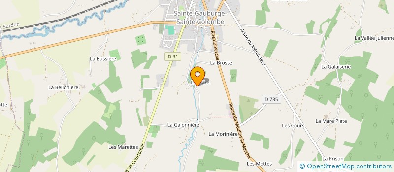 localisation de l'entreprise MONSIEUR QUENTIN SORIEUL à RIVES D'ANDAINE