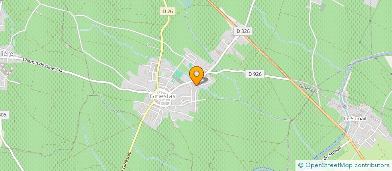 localisation de l'entreprise MONSIEUR QUENTIN SPAK  GINESTAS