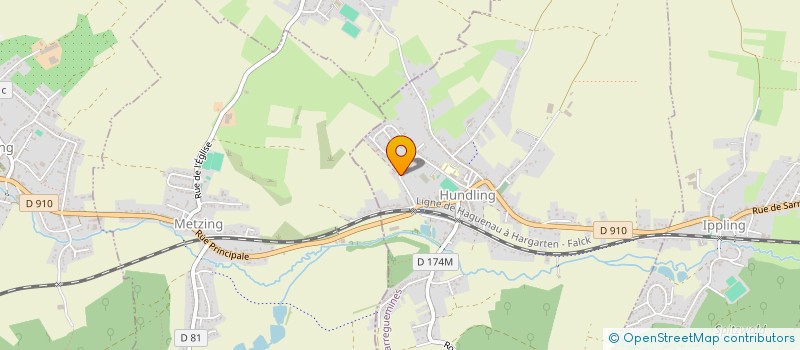 localisation de l'entreprise MONSIEUR QUENTIN STURER  HUNDLING