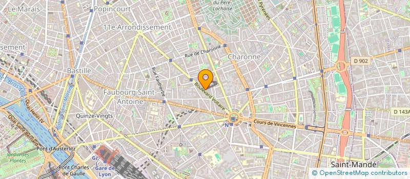 localisation de l'entreprise MONSIEUR QUENTIN SURAT  PARIS