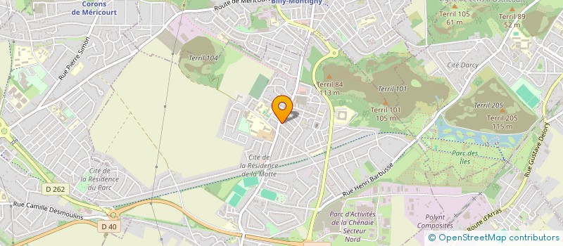 localisation de l'entreprise MONSIEUR QUENTIN SUROWIEC  ROUVROY