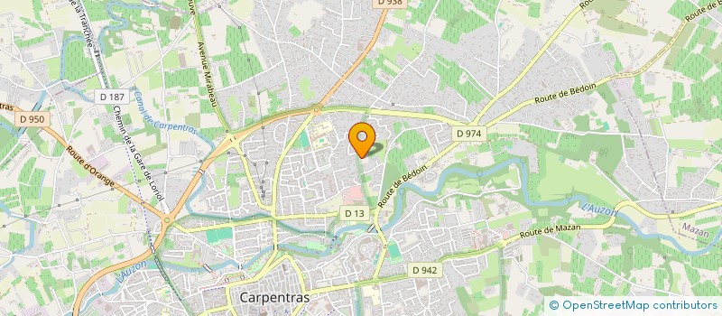 localisation de l'entreprise MONSIEUR QUENTIN SURTEL  CARPENTRAS