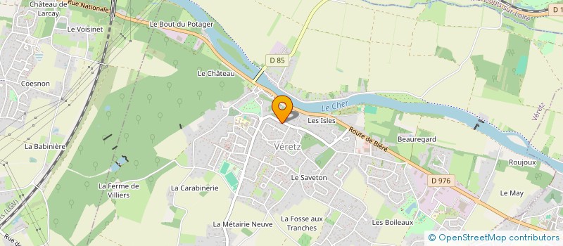 localisation de l'entreprise MONSIEUR QUENTIN TALOT  VERETZ