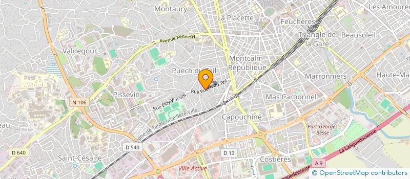 localisation de l'entreprise MONSIEUR QUENTIN TAMBORELLI  NIMES