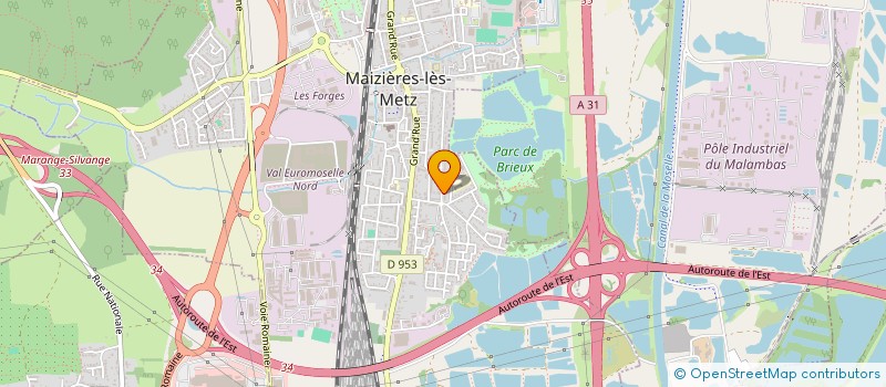 localisation de l'entreprise MONSIEUR QUENTIN TANTINI  MAIZIERES-LES-METZ