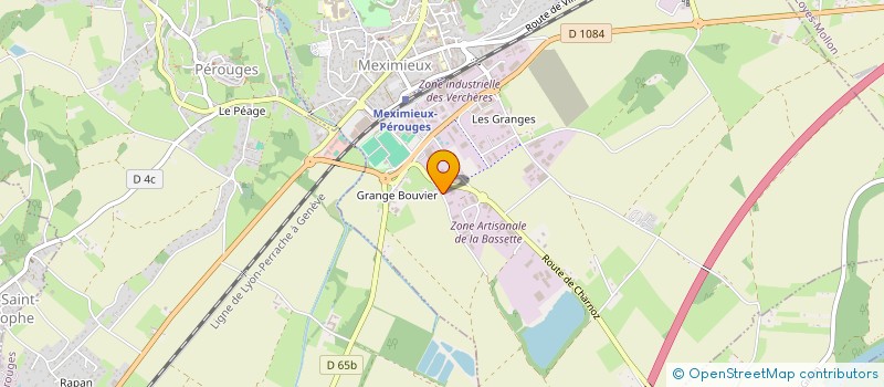 localisation de l'entreprise MONSIEUR QUENTIN TEIXEIRA à MEXIMIEUX