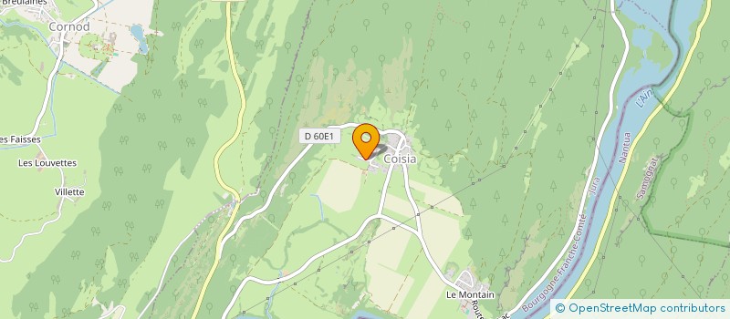 localisation de l'entreprise MONSIEUR QUENTIN THION  THOIRETTE-COISIA